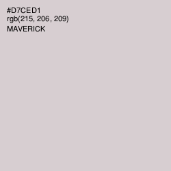 #D7CED1 - Maverick Color Image