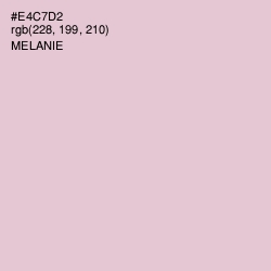 #E4C7D2 - Melanie Color Image