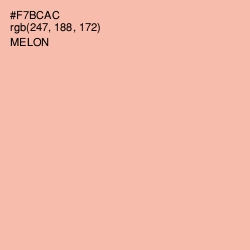 #F7BCAC - Melon Color Image