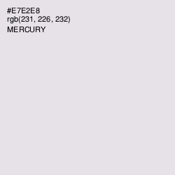 #E7E2E8 - Mercury Color Image