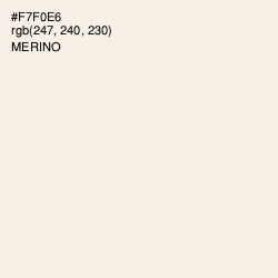 #F7F0E6 - Merino Color Image