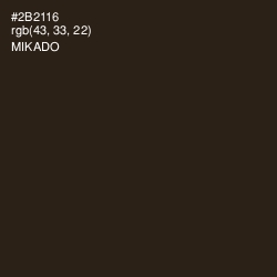 #2B2116 - Mikado Color Image