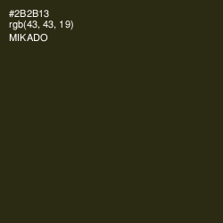 #2B2B13 - Mikado Color Image