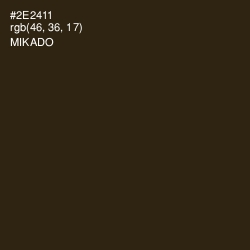 #2E2411 - Mikado Color Image