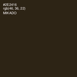 #2E2416 - Mikado Color Image