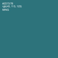 #2D737B - Ming Color Image