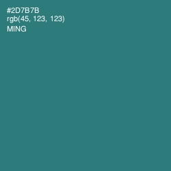 #2D7B7B - Ming Color Image
