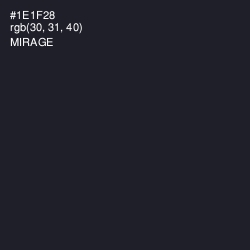 #1E1F28 - Mirage Color Image