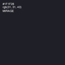 #1F1F28 - Mirage Color Image