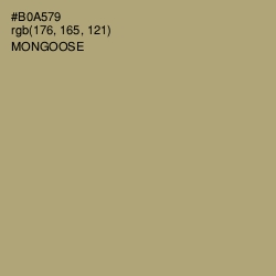 #B0A579 - Mongoose Color Image