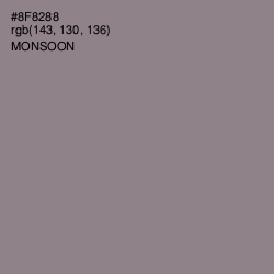 #8F8288 - Monsoon Color Image