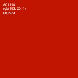 #C11401 - Monza Color Image