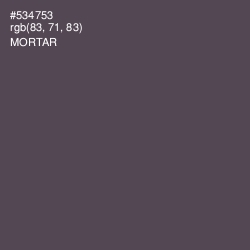 #534753 - Mortar Color Image