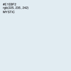 #E1EBF2 - Mystic Color Image