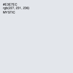 #E3E7EC - Mystic Color Image