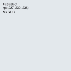 #E3E8EC - Mystic Color Image