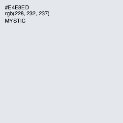 #E4E8ED - Mystic Color Image