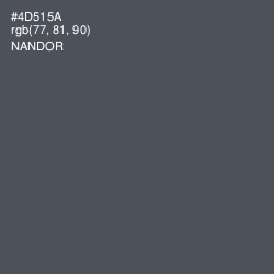 #4D515A - Nandor Color Image