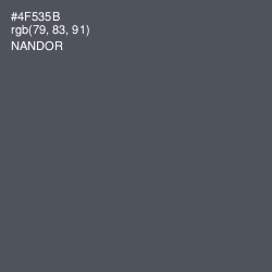 #4F535B - Nandor Color Image