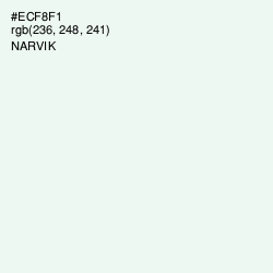 #ECF8F1 - Narvik Color Image