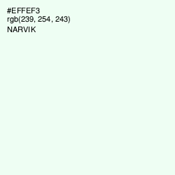 #EFFEF3 - Narvik Color Image