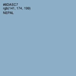 #8DAEC7 - Nepal Color Image