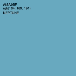 #68A9BF - Neptune Color Image