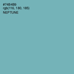 #74B4B9 - Neptune Color Image
