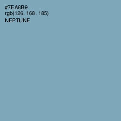#7EA8B9 - Neptune Color Image