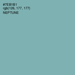 #7EB1B1 - Neptune Color Image