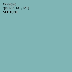 #7FB5B5 - Neptune Color Image