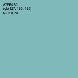 #7FB9B9 - Neptune Color Image