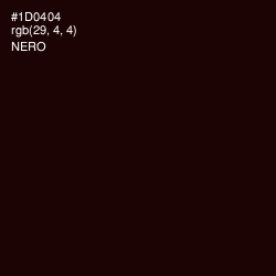 #1D0404 - Nero Color Image