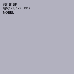 #B1B1BF - Nobel Color Image