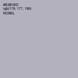 #B3B1BD - Nobel Color Image