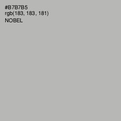 #B7B7B5 - Nobel Color Image