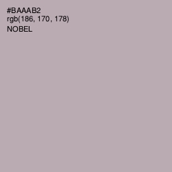 #BAAAB2 - Nobel Color Image