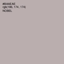 #BAAEAE - Nobel Color Image