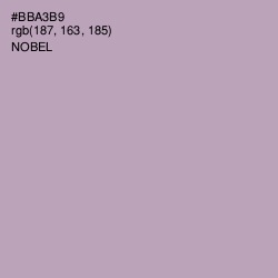 #BBA3B9 - Nobel Color Image