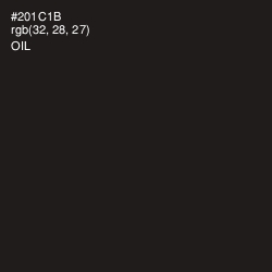 #201C1B - Oil Color Image