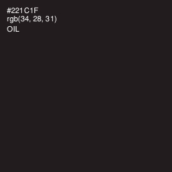 #221C1F - Oil Color Image