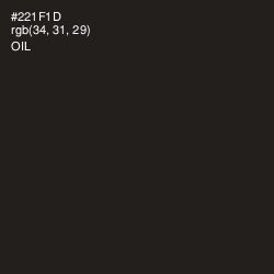 #221F1D - Oil Color Image