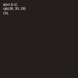 #241E1C - Oil Color Image