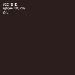 #2C1E1D - Oil Color Image