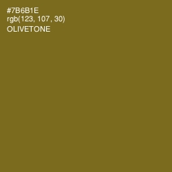 #7B6B1E - Olivetone Color Image