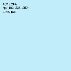 #C1ECFA - Onahau Color Image