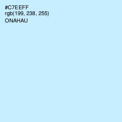 #C7EEFF - Onahau Color Image