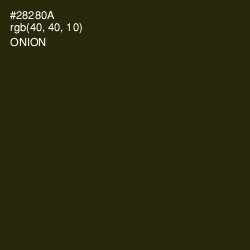 #28280A - Onion Color Image