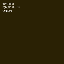 #2A2003 - Onion Color Image