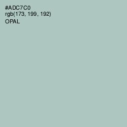 #ADC7C0 - Opal Color Image
